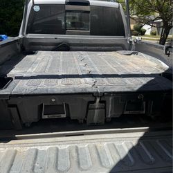 Decked drawer system tool box