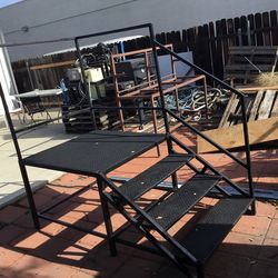 STEPS FOR MOBILE HOME INDUSTRIAL STRENGTH HEAVY DUTY OR SUMMER POOLS