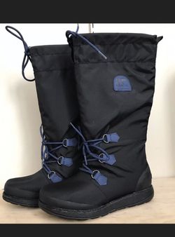 Sorel Waterproof Women's Winter Rain Boots NL1708-010, Black color