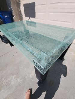 Glass table
