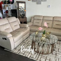 Motion Recliner  Sofa & Loveseat 