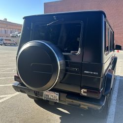 2015 G63 AMG Matte Black Two Tone Interior 
