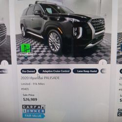 2020 Hyundai Palisade Limited