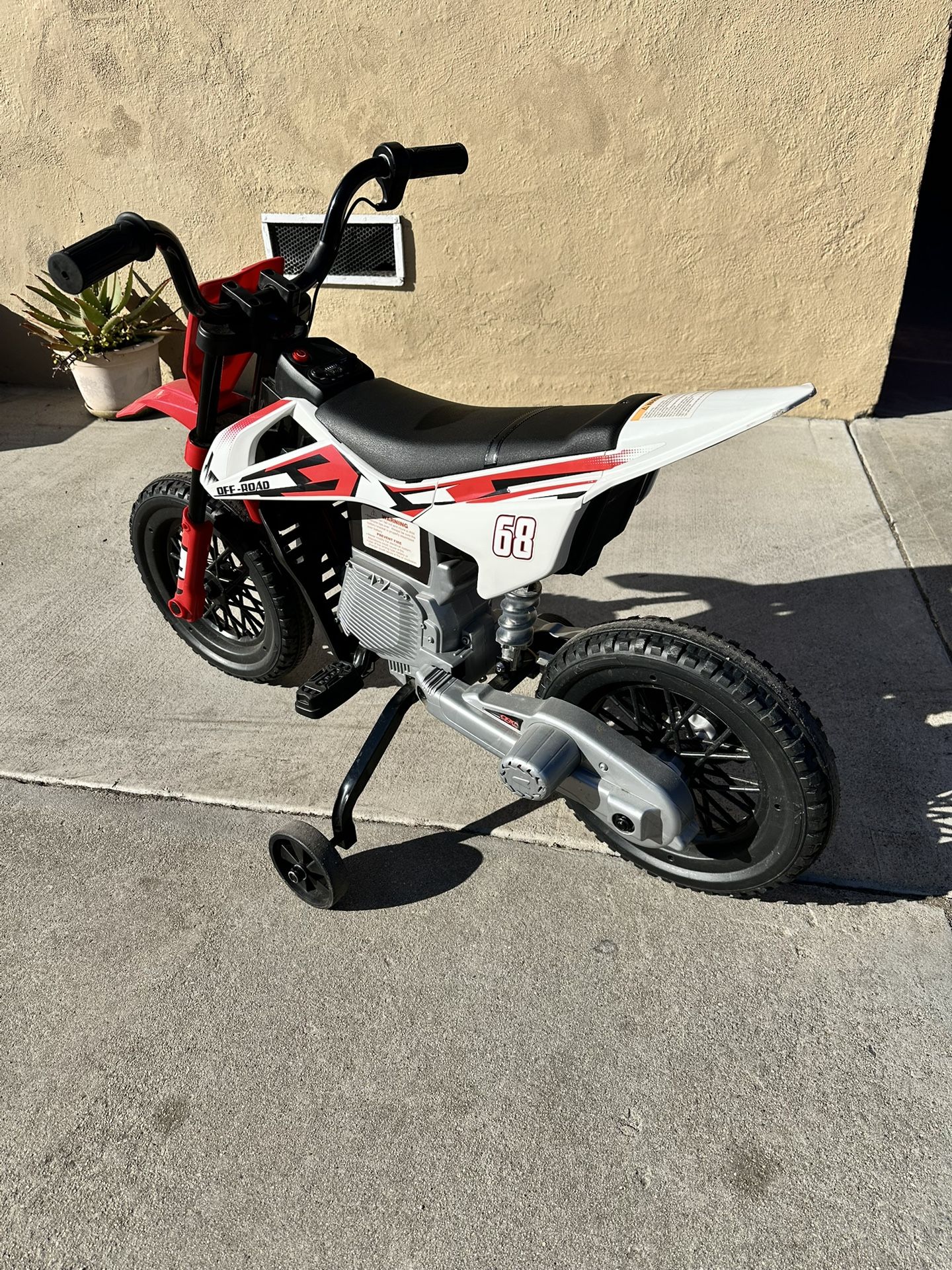 Electric Bicycle For Kids With Training Wheels