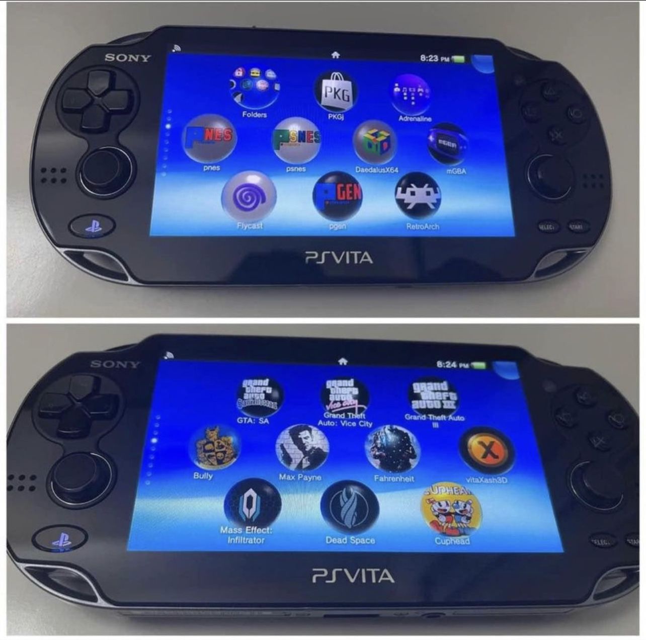 Sony PlayStation PS Vita - OLED (PCH-1001) Firmware FW 3.65 