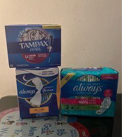 Always pads & tampons