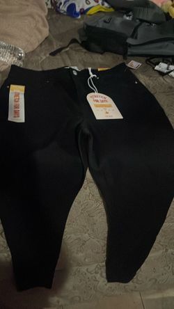 Stretch For Days black wax jeans