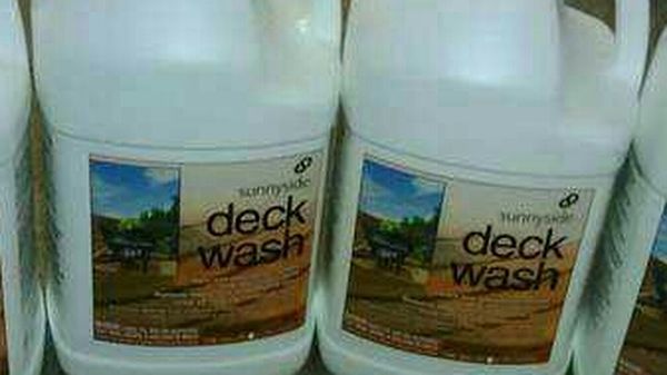 Deck Wash* Gallon Size Jugs*