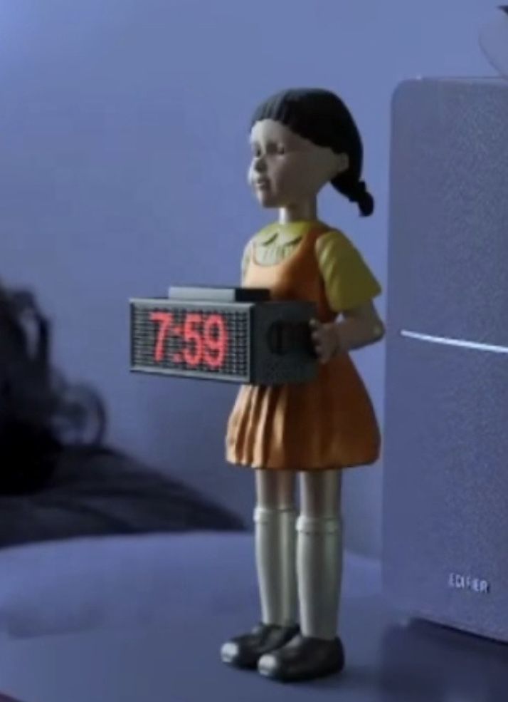 Squid Game Tv Series Theme Alarm Clock