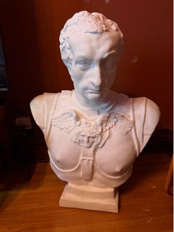 Plaster bust