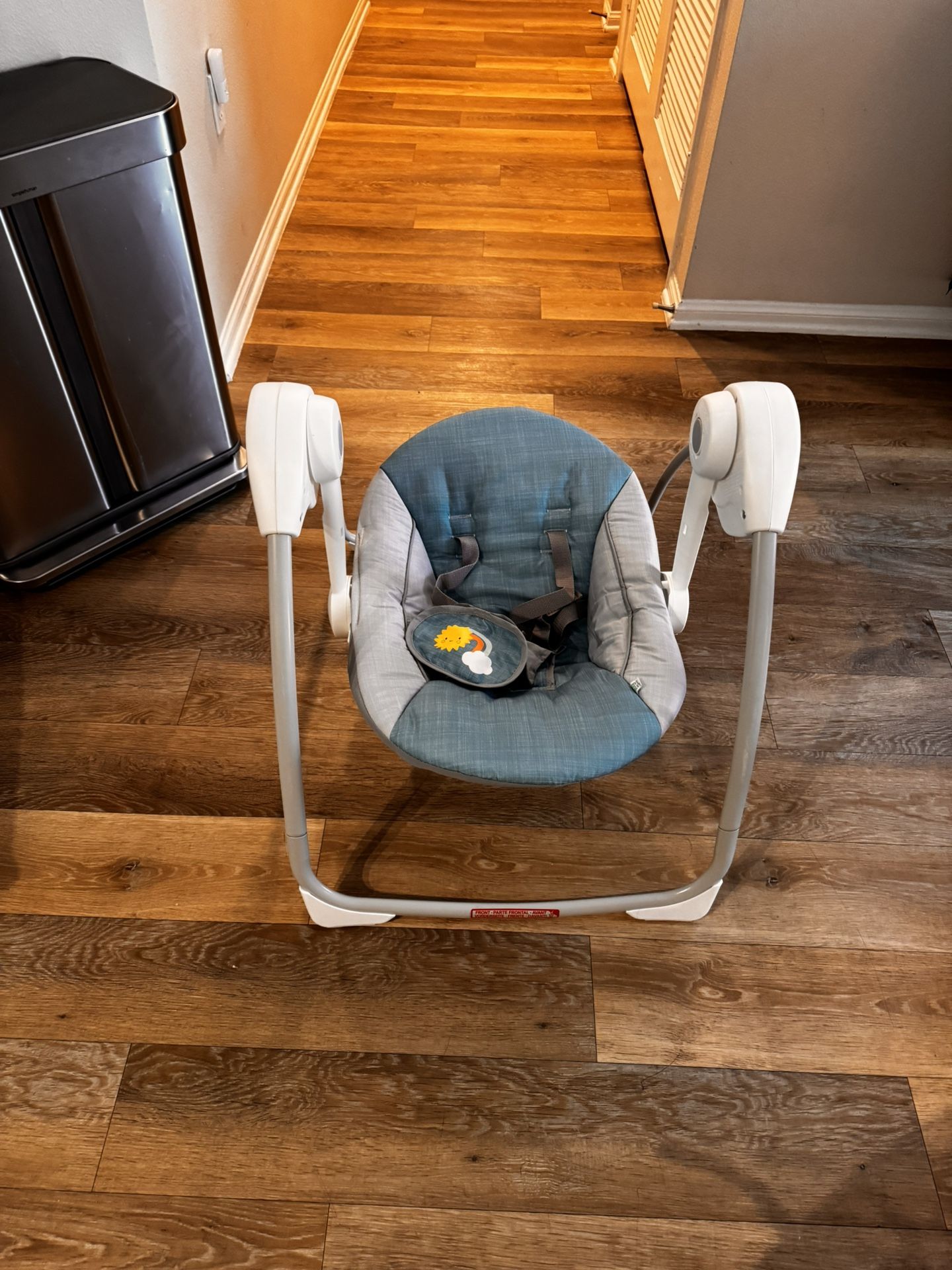 Ingenuity Sun Valley Canopy Portable Swing - Teal