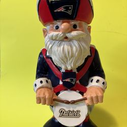 New England  Patriots Garden Gnome