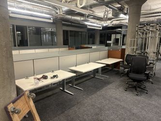 59x29  Conset Standing Desk! We Also Have Chairs, Monitors, Monitor Arms, File Cabs, And More!