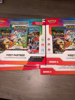 Pokemon first partner series 2 boxes