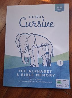 NEW Logos Cursive Book One