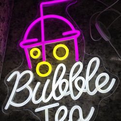 Bubble Tea Neon Sign