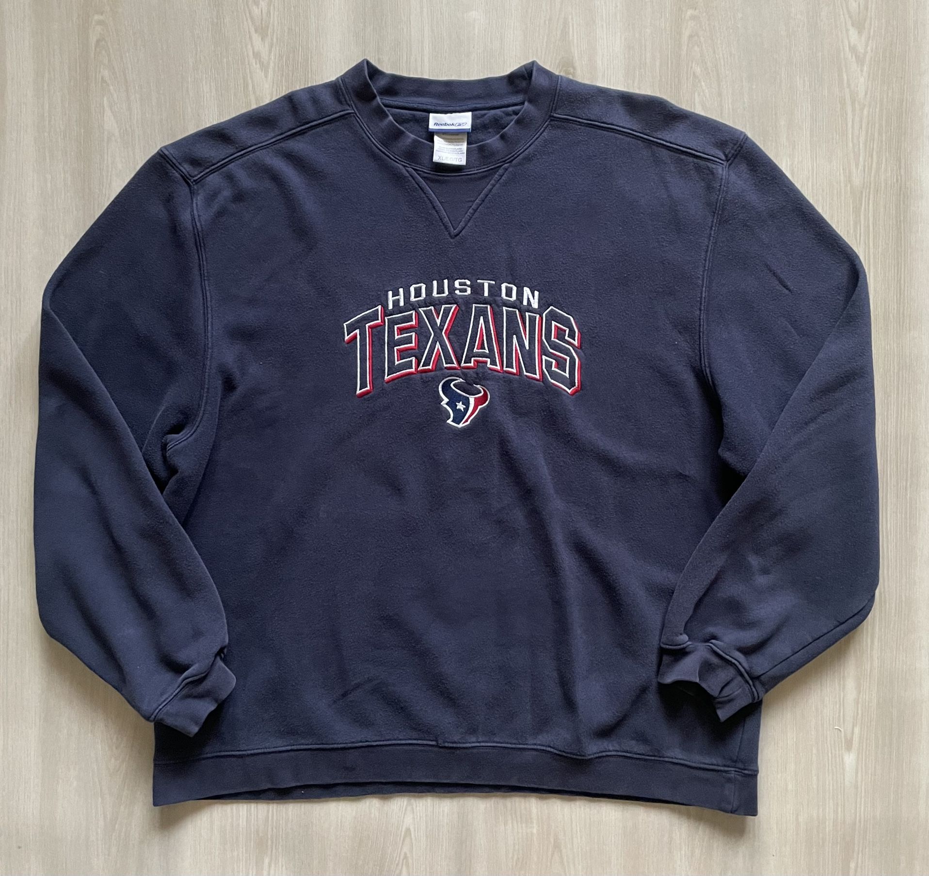 Vintage Reebok Embroidered Logo Crewneck Sweater Sz XL