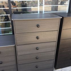Chest 5 Drawers In Any Color New