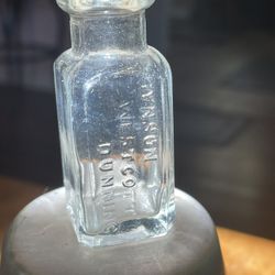1900s Hynson Westcott Dunning Bottle 2" Tiny 