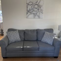 Beautiful Grey Couch for Sale 