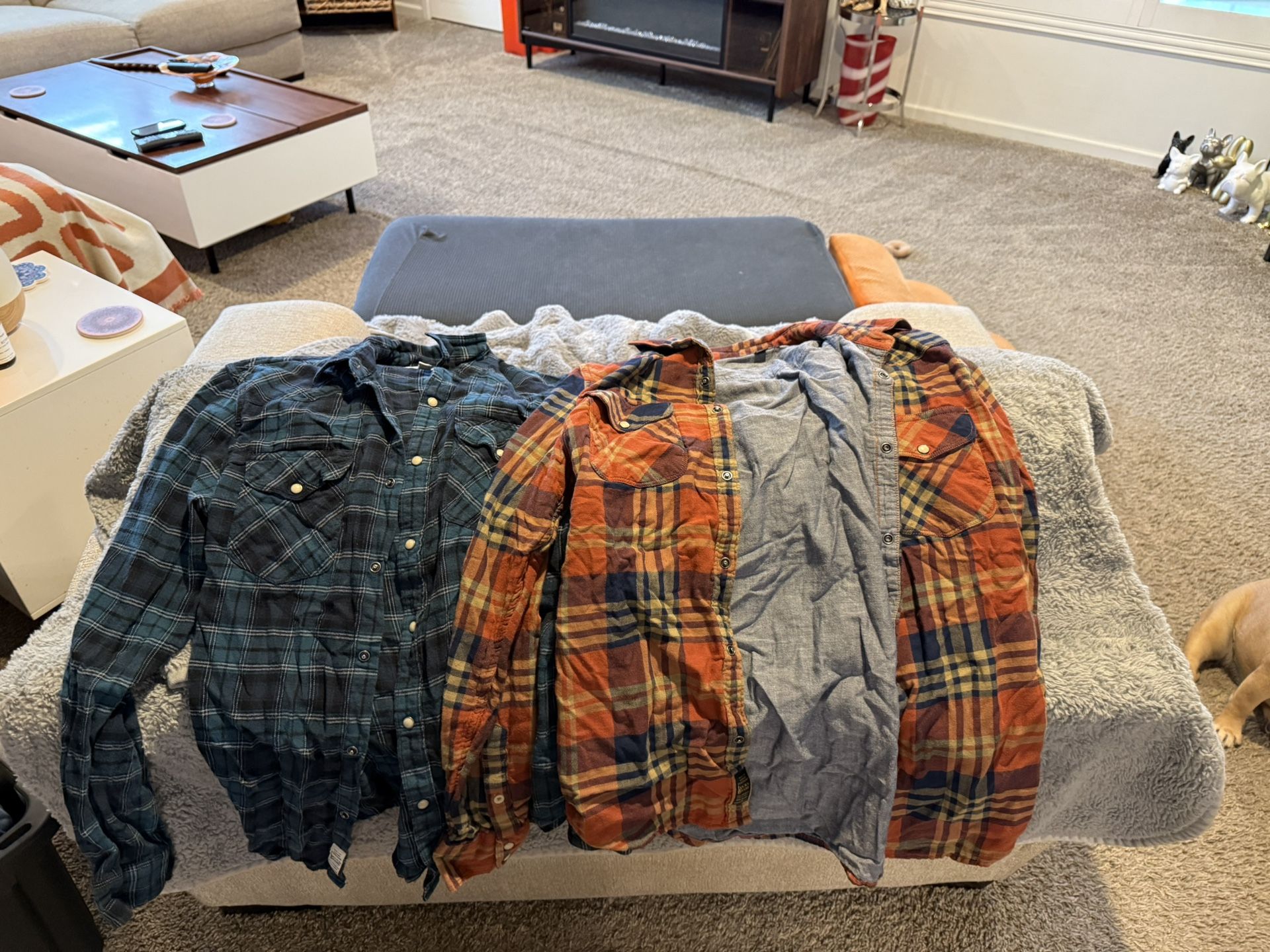 Men’s Lucky Brand Plaid Shirts