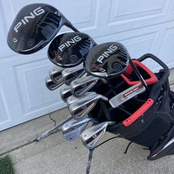 ⛳️ Ping , Nike, Odyssey Men’s Golf Set And Bag. 