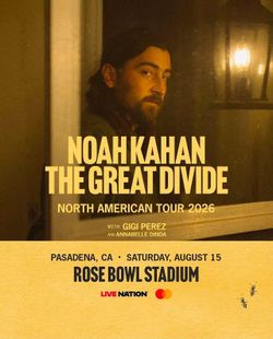 Noah Kahan 4 tickets (Pasadena)