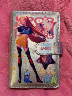 Kpop demon hunters huntrix Mira holographic binder A6