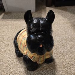 Ceramic Dog Cookie Jar