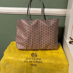 Pink And Gray Tote