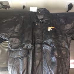 Leather "Hooters" Jacket