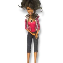 Barbie Video Girl Real Working Camera LCD Screen R4807 AA Brunette With Outfit