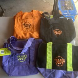 Trades Joe’s Canvas Tote Bags ( 4 For $35 Or Single One For $10)