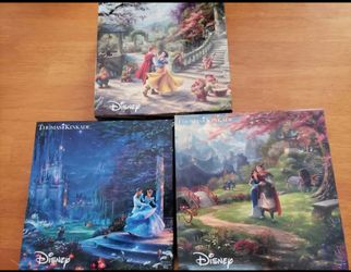 Puzzles - Thomas Kinkade Disney