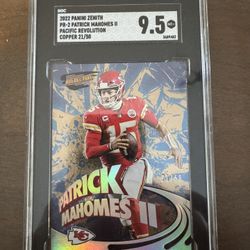 Patrick Mahomes Bronze /50 9.5 SGC 