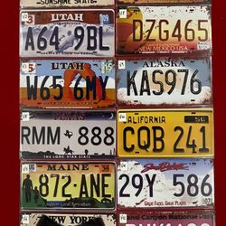 11 Garage / Man Cave / Decor Funny Metal Signs