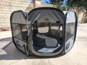 AmazonBasics Portable Pet Playpen Tent