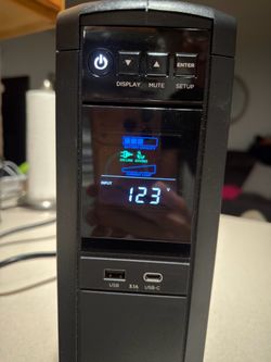 CyberPower 1500 battery backup