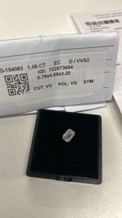 Lab Grown IGI Certified 1.06 Carat Diamond