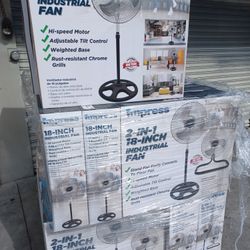 18" Stand Up Metal Fans. Brand New. Wholesale AVAILABLE