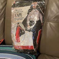 Halloween Vampire Cape Black