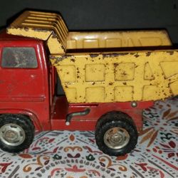 Vintage Small Pressed Steel MARX Dump Truck