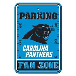 Carolina Panthers Fan Zone Parking Sign