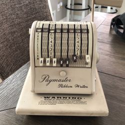 Paymaster Ribbon Writer 