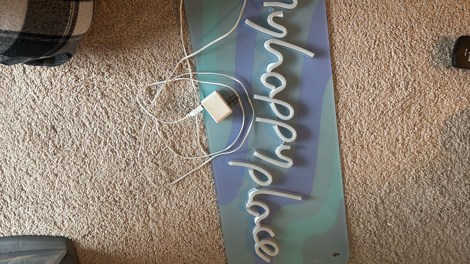 “my Happy Place” Cheap Neon Wall Sign – Room Decor