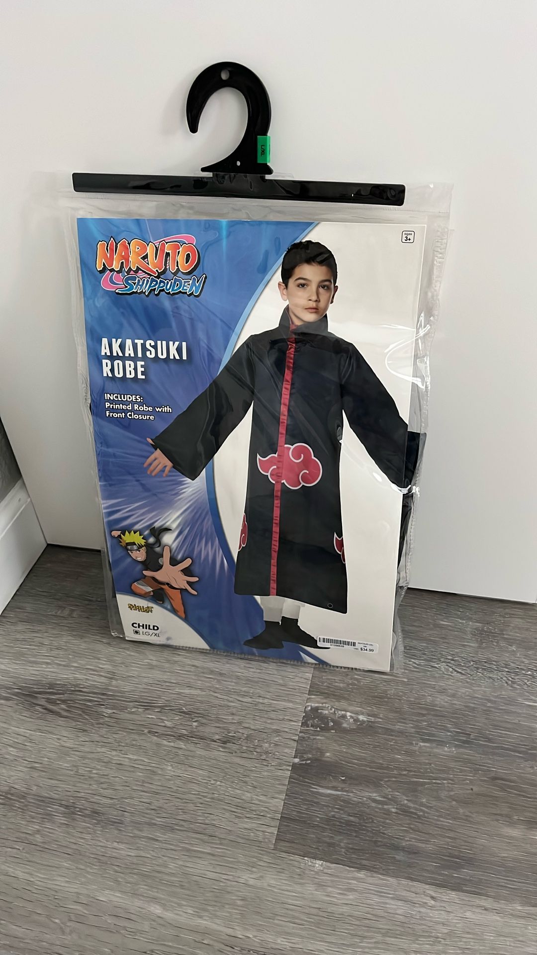Naruto Akatsuki Robe W/ Headband