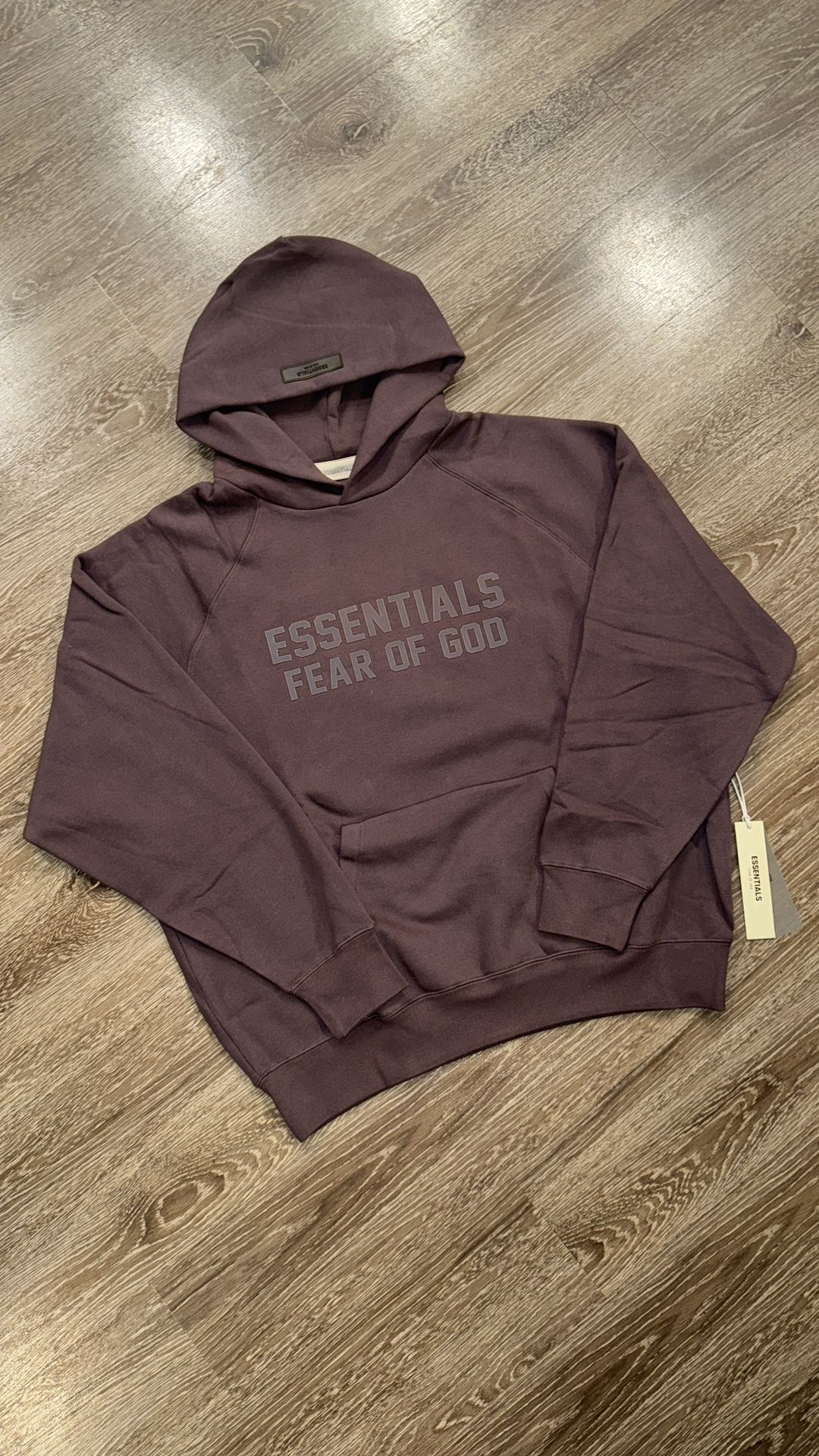 Essential Hoodie Plum