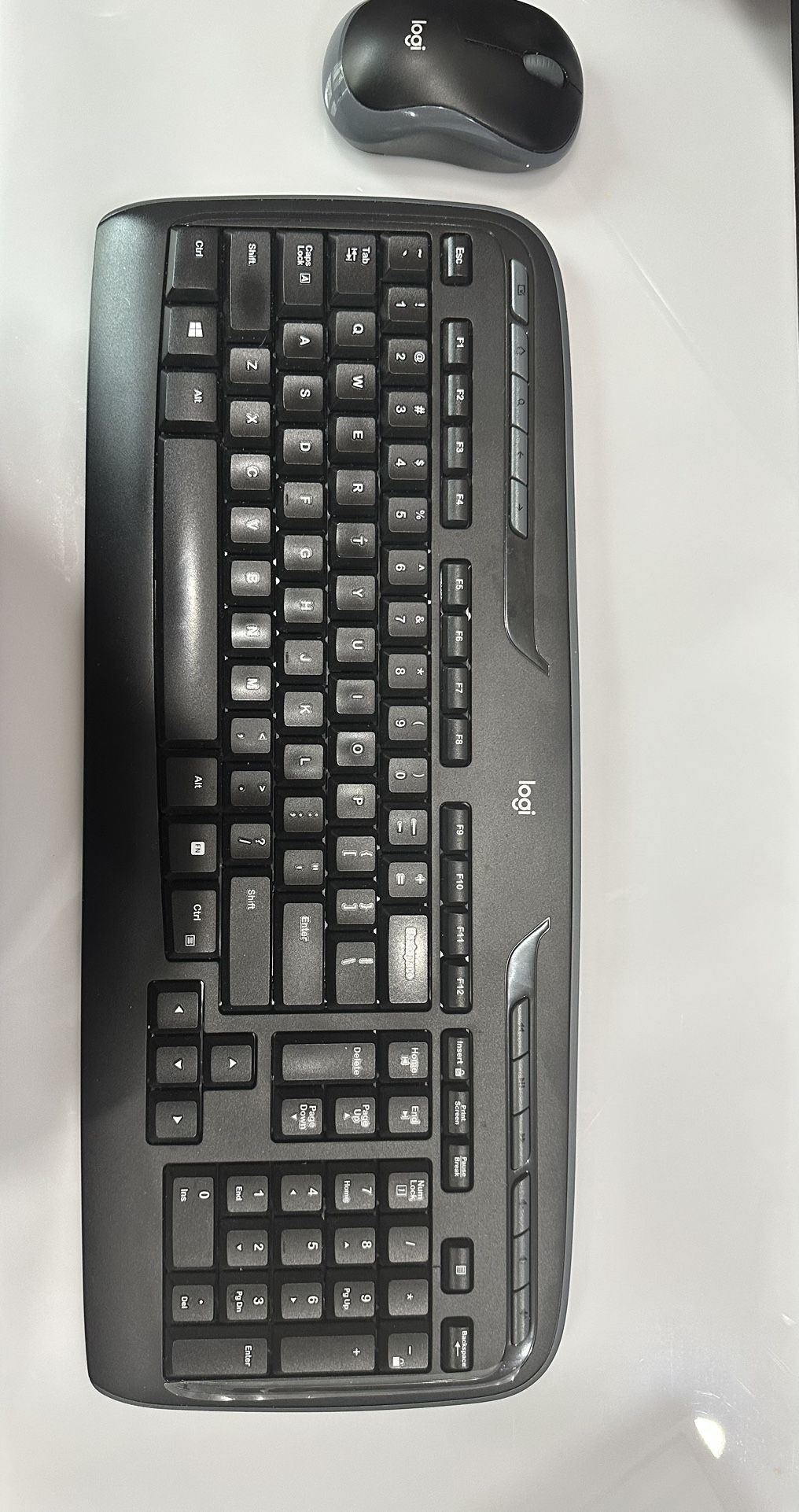 Logitech Keyboard And Mouse( Almost New)