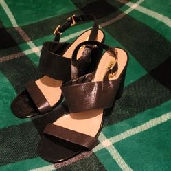 WOMENS FIGLIA HEELS BLACK SIZE 6.5 