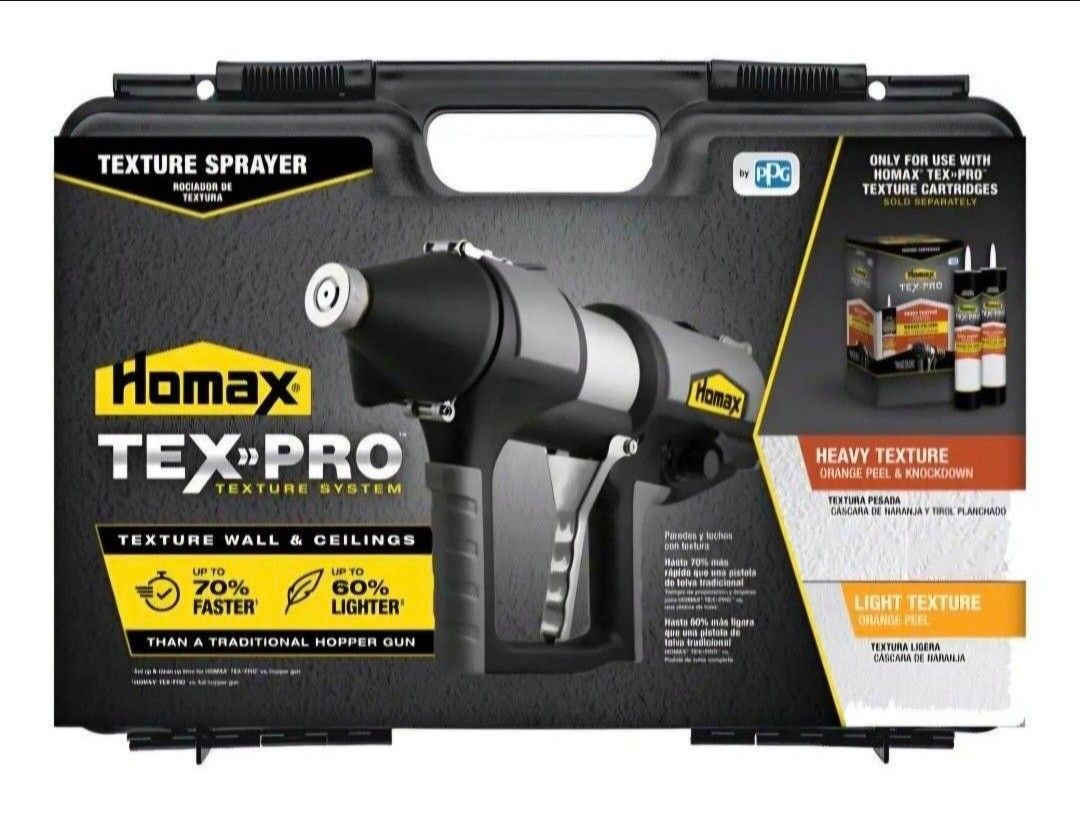 🛠️ Homax TexPro Texture System Sprayer with Durable Carry Case (TP01) – For Sale 🧰